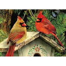 5D Diamond Painting Kits For Adults Full Drill The Cardinals Embroidery Rhi K7M5