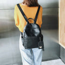 Fashion Shoulder Bag Female Pu Leather Large Capacity Ladies Backpack Casua