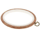 Plastic Oval Frame Hoop Ring Embroidery Cross Stitch Sewing Tools Craft - 1