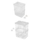 2xAquarium Fish Breeding Box Fry Trap Hatchery Floating Breeder Nursery Box