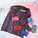 creative women foldable handy shopping bag reusable tote pouch recycle handbagJR