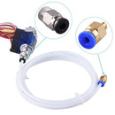 2 Pieces Ptfe Teflon Tube (2 Meters) + 4 Pieces Pc4-M6 Quick Fitting + 4 Pi