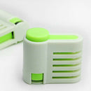 2pcs 5 Layers DIY Cake Bread Cutter Leveler Slicer Cutting Fixator Tools A