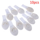 10pcs/Lot Drawer Door Cabinet Cupboard Safety Locks Baby Safety Plastic Lo BX