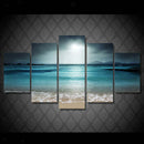 5Pcs Canvas Wall Artwork Picture Set Sunset Print Living Room Decor 30/40/50cm
