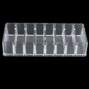 New 8 Slot Acrylic Compact Holder Powder Eye Blush Makeup Case Storage Orga O6P9