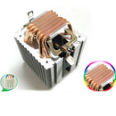 6 Pipes Computer Cpu Cooler Fan Heatsink For Lag1156/1155/1150/775 Intel Am Y8F3