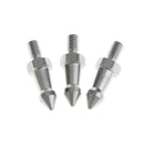 Stainless Steel 1/4'' Thread Replacement Tripod Spikes 3pcs Set for Benro Gizto