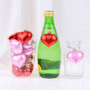36 Pieces Heart Baubles Heart Shaped Valentine's Day Decorations Tree BaubleK3Q2