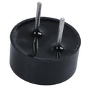 5 pcs Continuous Electronic Buzzer 2 Pins DC 3/ 5V - 9 x 4.2 mm - Black