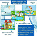 Bathroom LED Light Kids Baby Color Changing Toys Waterproof In Time Bath J8Y5