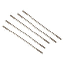 5pcs Both End 2mm Thread Dia Steel Main Vane Linkage Rod 65mm Long Y4O9