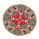 Bohemia 49" Round Elastic Tablecloth Table Cover Indoor Outdoor Dining Party