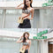Women's Handbags Mini Women Messenger Bags Leather Square Straw Ladies Cros P2V7