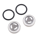 2 Pieces Brake Len Packaging Motorcycle  Cylinder Master Reservoir Look Mirror