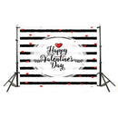 Happy Valentines Day Background Cloth Photography Photographic Backdrop A