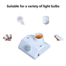 1Pc AC110-240V E27 Lamp Holder Base PIR Infrared Bulb Light Holder Sensor Swi Gw