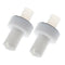 2pcs Plastic Electrostatic Powder Spray Gun Nozzle Set for GEMA Sprayer