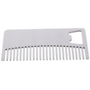 Portable Stainless Steel Beard Mustache Hair Beard Care Comb With Bottle OpeneME