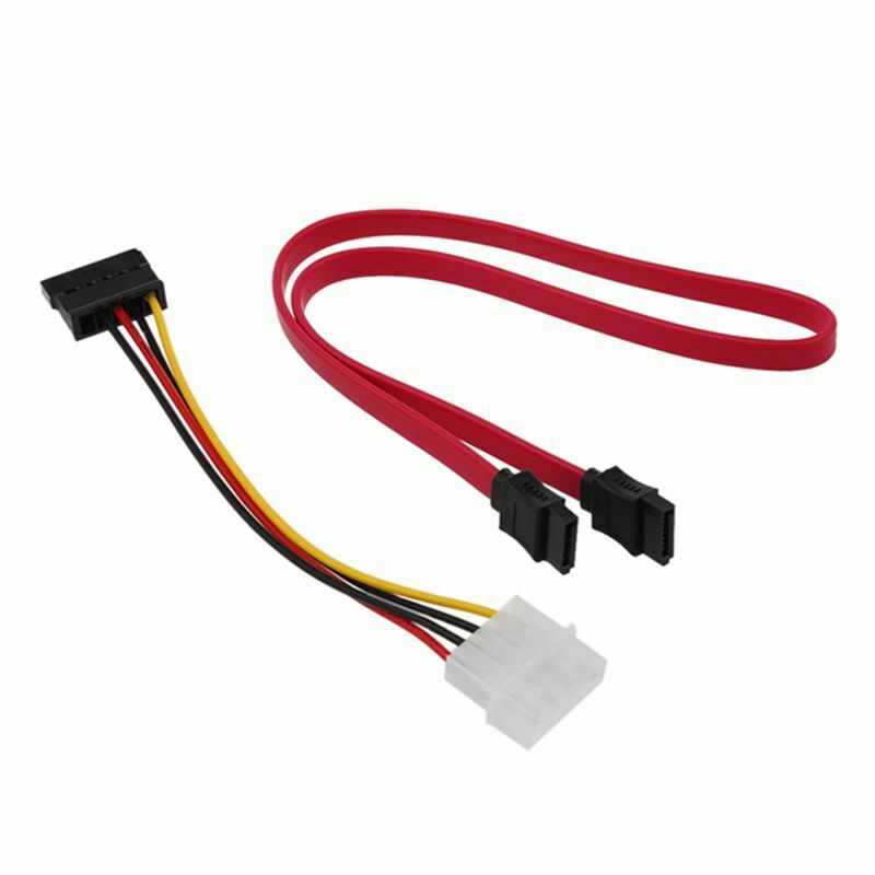 1 SATA Power Adapter Cable and 1 SATA Data Cable X8W9