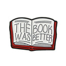 4pcs/set Cute Cartoon Magic Book Pins Brooches Metal Breastpin Party Accessory