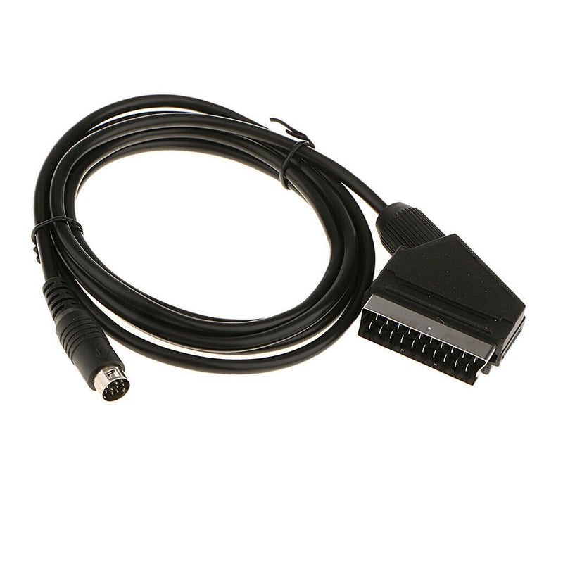 1.8m/6ft RGB Scart Cable AV Cord Audio & VideoTV Lead for Sega  2 Mega