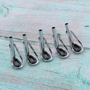 5PCs Stianless Fishing Rod Guides 26mm Eye Ring Tip Tops Fishing Pole Guide