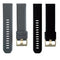 2x Sport Band Soft Silicone Strap Replacement Wristbands, For Garmin Vivoactive