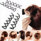 10Pcs Spiral Spin Screw Bobby Pin Hair Clip Twist Barrette Hairpins   MO