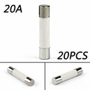 20Pcs 6x30mm 20Amp 20A 250V Ceramic Fuse Tube Fast Blow Fuse