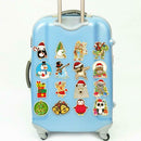 52pcs Christmas Graffiti Stickers for Suitcase Laptop Phone Skateboard Car
