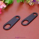 Motorcycle Turn Signal Indicator Light Lamp Holder Shock Brackets (Black)