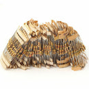 1000pcs 100 Values 1/2W Carbon Film Resistors Assortment Kits 1ÃŽÂ©~10MÃŽÂ©