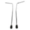 1 Pair of Bass Drum Feet for Drum Parts Feet for HI Hat Stands Hardware