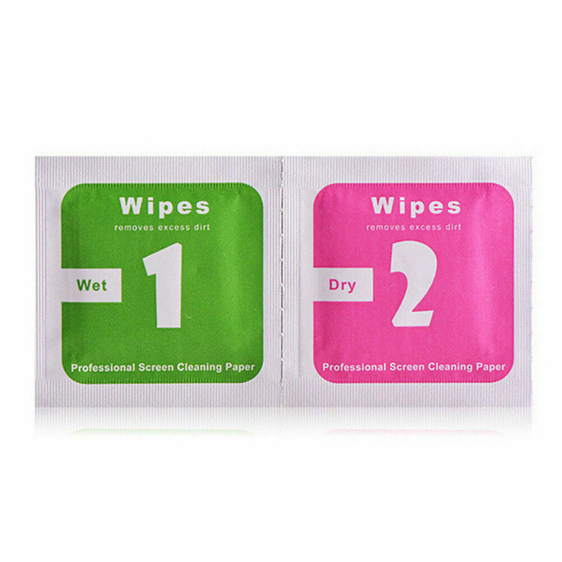 10set Cleaning Cloth Alcohol prep pads for Smartphone Tablet Touch Screen LJ