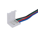 10 Pcs 10mm 4 Pin Male Female PCB Connector Cable For RGB 5050 3528 LED Strips