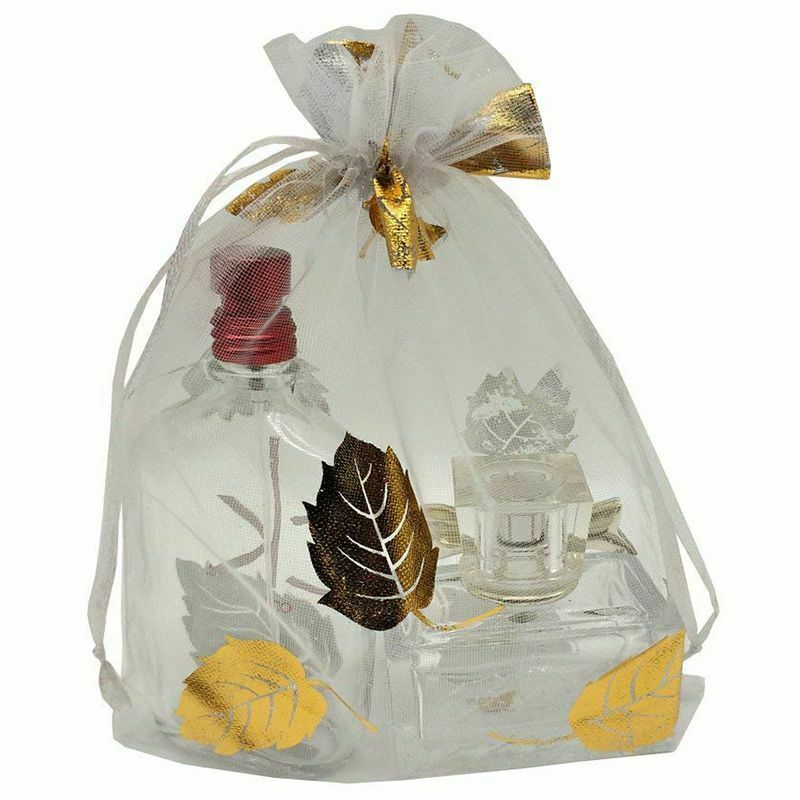 100pcs Sheer Organza Favor Bags 13x18cm For Wedding Bags Samples Display Dr W8B6