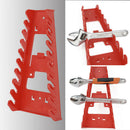 1x Plastic Wrench Spanner-Rack Organizer Holder Wrench Keeper Storage Tool Red