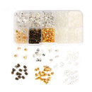 1040Pcs Earring Safety Backs DIY Jewelry Findings Making Supplies With Box