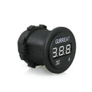 Waterproof Digital LED Ammeter Monitoring Meter for Car Boat Marine Rv