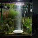 Aquarium Air Stone Kit, Fish Tank Bubbler, Nano Furnace Flue Round Air Ston A1C2