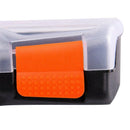 B-380 Portable Parts Box Screw Storage Box Metal Parts Hardware Screwdriver U6G7
