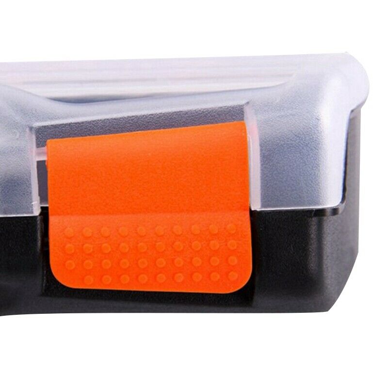 B-380 Portable Parts Box Screw Storage Box Metal Parts Hardware Screwdriver U6G7