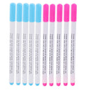 10Pcs Air Erasable Pen Fabric Markers for Embroidery Cross-stitch Sewing