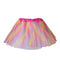 Baby Girl Rainbow Tutu Skirt Kids 3 Layers Tulle Skirt Dancewear Cake Skirt #gib