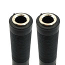 2Pcs Mono 6.35mm Female to Female Audio Coupler Adapter