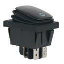 1x 12V Waterproof Auto Car Boat Round Rocker ON/OFF TOGGLE SPST SWITCH Universal