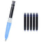 5x Blue Fountain Pen Refill Ink Cartridges For Jinhao Duke Baoer Writing Tool