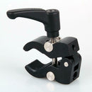 Camera Friction Arm Clamp Pliers Clip Holder Bracket for Led Lamp Flash