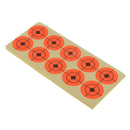 250pcs Targets High Visibility Orange Self-adhesive Targets Dia.4cm